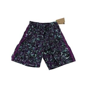 Nike Dri-Fit Shorts Youth Boys L Purple/Black/Blue FV0275-503 NWT New